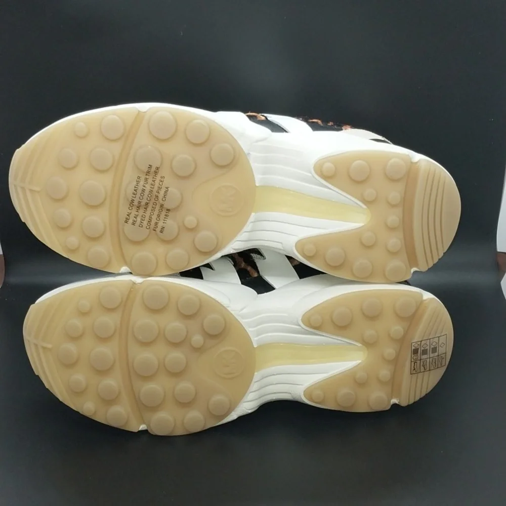 Michael Kors Leopard Calf Hair Trainers - Picture 6 of 7